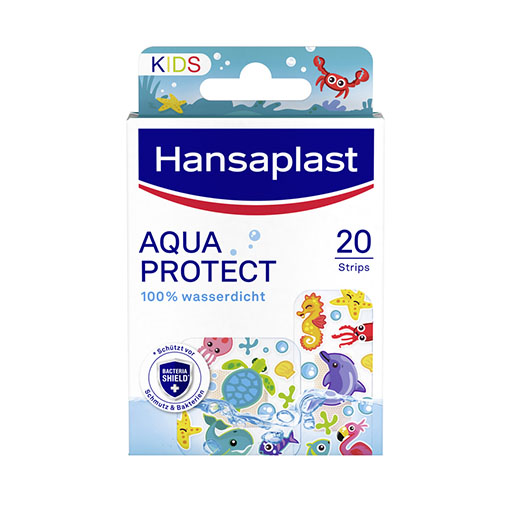 HANSAPLAST Kinder Pflasterstrips Aqua Protect