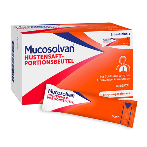 MUCOSOLVAN Hustensaft-Portionsbeutel 30 mg/5 ml