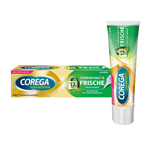 COREGA ultra Haftcreme starker Halt+Frische