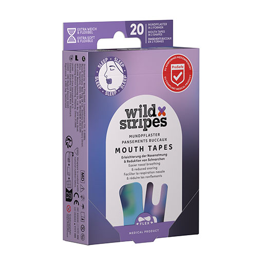 WILD STRIPES Pflaster Mouth Tapes Sunset