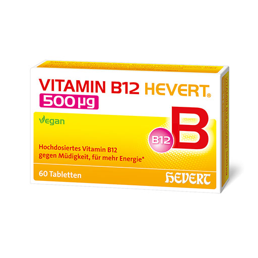 VITAMIN B12 HEVERT 500 &mu;g Tabletten
