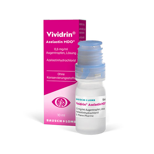 VIVIDRIN Azelastin MDO 0,5 mg/ml Augentropfen Lsg.