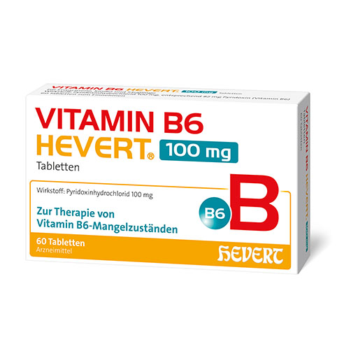 VITAMIN B6 HEVERT 100 mg Tabletten
