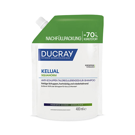 DUCRAY KELUAL SQUANORM Anti-Schuppen Shamp.fet.Ref