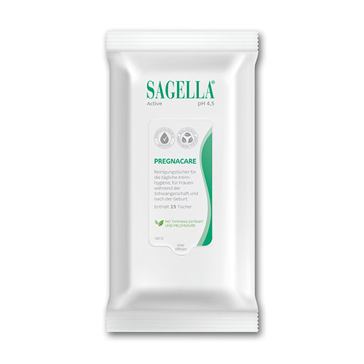 SAGELLA active Pregnacare Reinigungst&uuml;cher