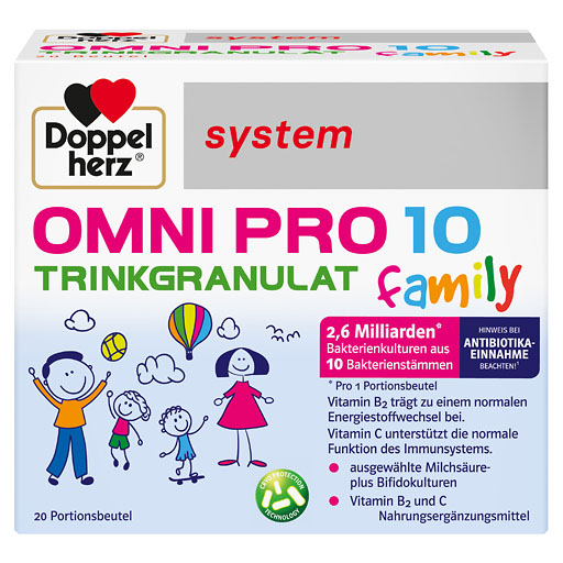 DOPPELHERZ Omni Pro 10 family system Trinkgranulat