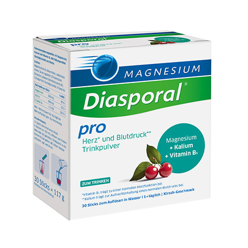 MAGNESIUM DIASPORAL pro Herz und Blutdruck Pulver