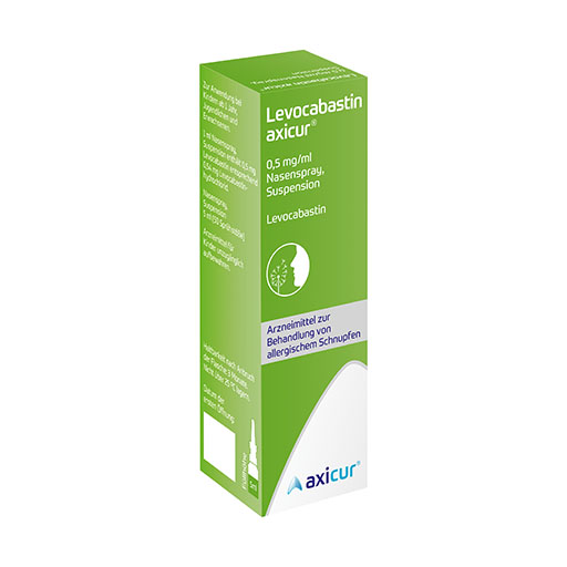 LEVOCABASTIN axicur 0,5 mg/ml Nasenspray