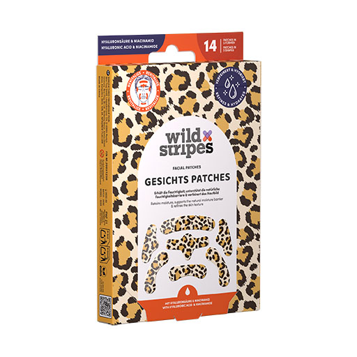 WILD STRIPES Facial Patches Animal Leo