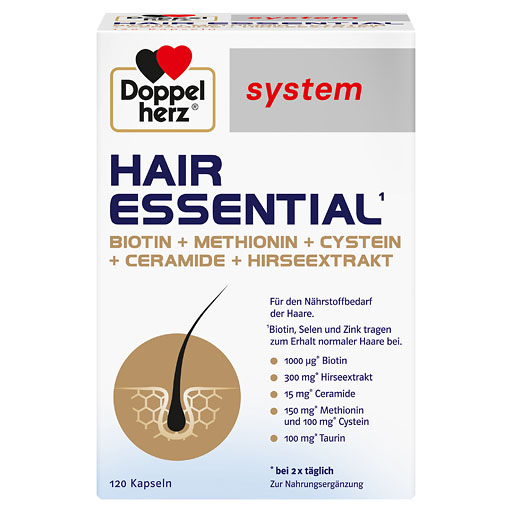 DOPPELHERZ Hair Essential system Kapseln