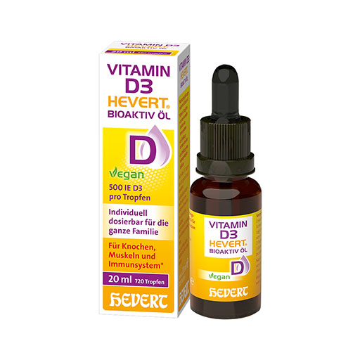 VITAMIN D3 HEVERT Bioaktiv &Ouml;l