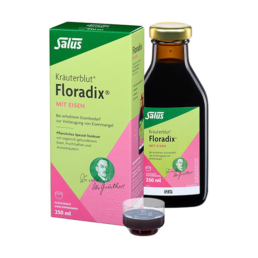 FLORADIX mit Eisen Fl&uuml;ssigkeit zum Einnehmen