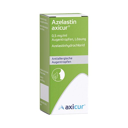 AZELASTIN axicur 0,5 mg/ml Augentropfen L&ouml;sung